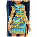 Monster High Cleo De Nile doll with golden accessories and pet Tut, UK version