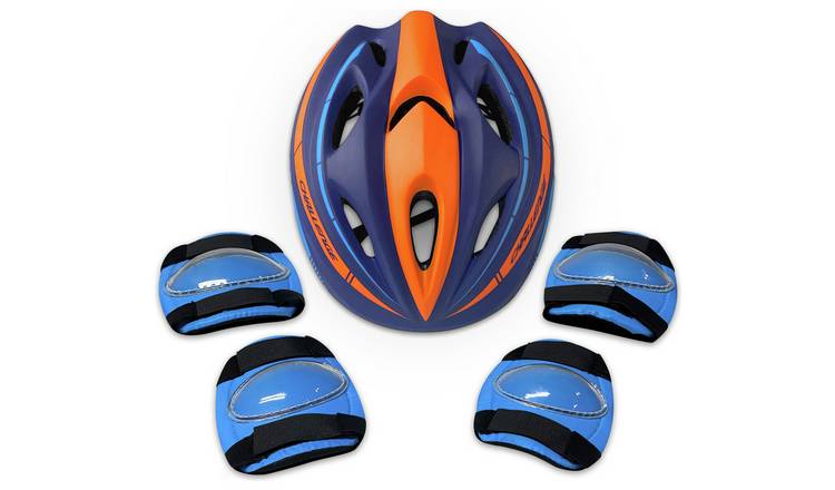 Challenge kids bike helmet blue 48-52cm - British product