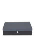 Buben & Zorweg Neo 12 watch case in macassar wood and leather, UK version