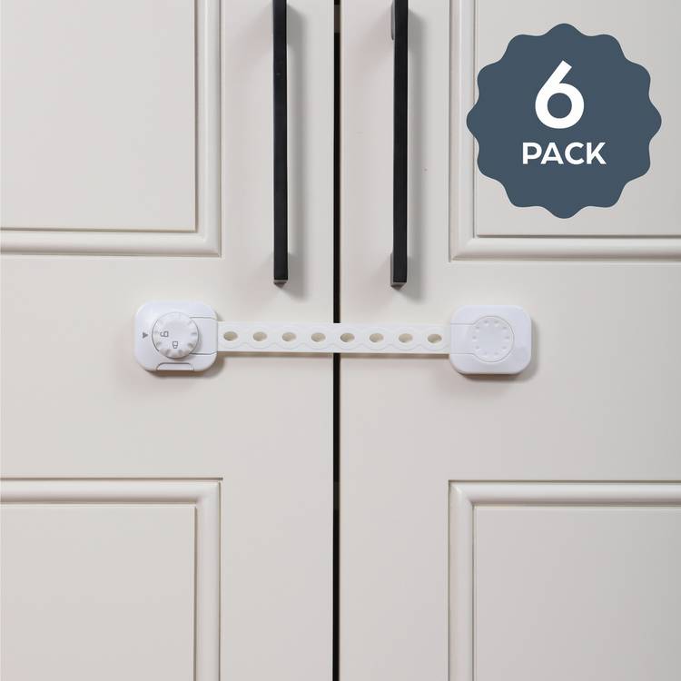 Dreambaby Twist N Lock multi-purpose safety latch 6 pack (British brand)