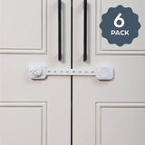 Dreambaby Twist N Lock multi-purpose safety latch 6 pack (British brand)