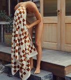 BAINA Organic Cotton Pool Towel 90cm x 170cm - British product