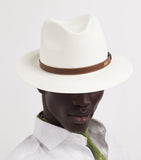 Borsalino straw Country Panama hat, imported from the UK