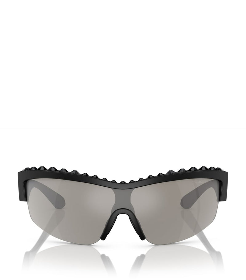 Swarovski SK6014 embellished sunglasses with crystals, UK version