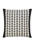 Orla Kiely duck egg cotton cushion 45cm, imported from the UK