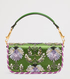 Valentino Garavani small embellished Locò shoulder bag, imported from the UK