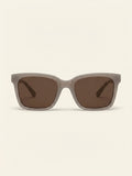 Burberry BE4470 square sunglasses sand brown, imported from the UK