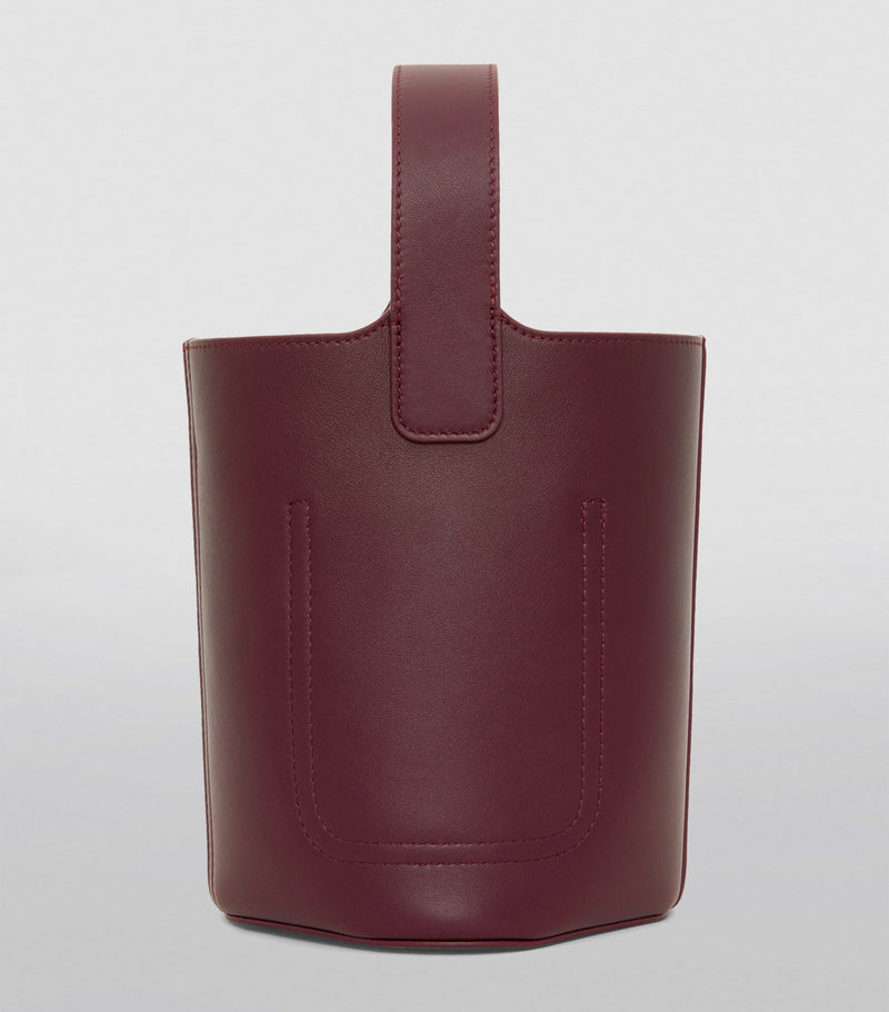 LOEWE Pebble mini leather bucket bag - British product