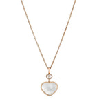 Chopard Happy Hearts rose gold pendant moving diamond, imported from the UK
