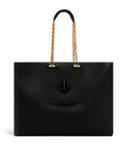 Schiaparelli calfskin face tote bag with anatomical details (British brand)