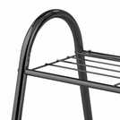Habitat Boutique 2 Tier Shoe Rack - Black