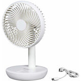 Challenge White Desk Fan 6 Inch - British product