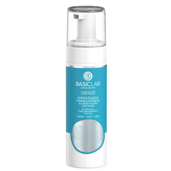 BasicLab Cleansing Foam for Dry Sensitive Skin 150ml, UK version