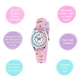 Tikkers Purple Time Teacher Watch, imported from the UK