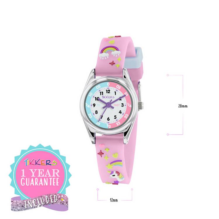 Tikkers Purple Time Teacher Watch, imported from the UK