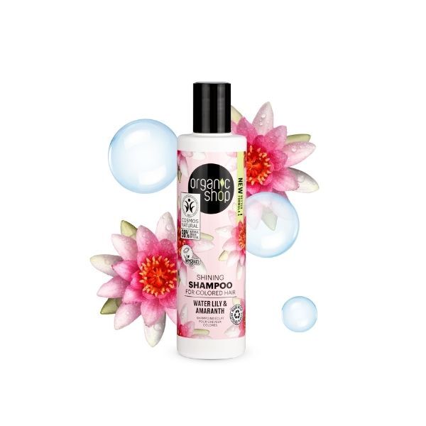 Organic Shop shampoo for coloured hair 280ml, imported from the UK