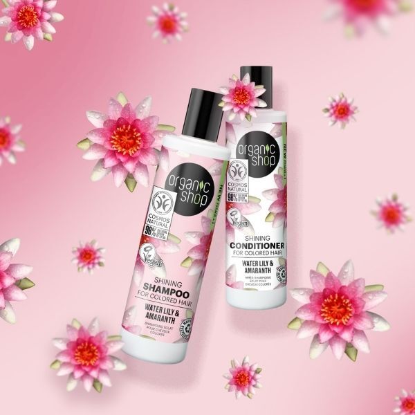 Organic Shop shampoo for coloured hair 280ml, imported from the UK