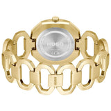 HUGO Ladies Gold Bracelet Watch 38mm - British product