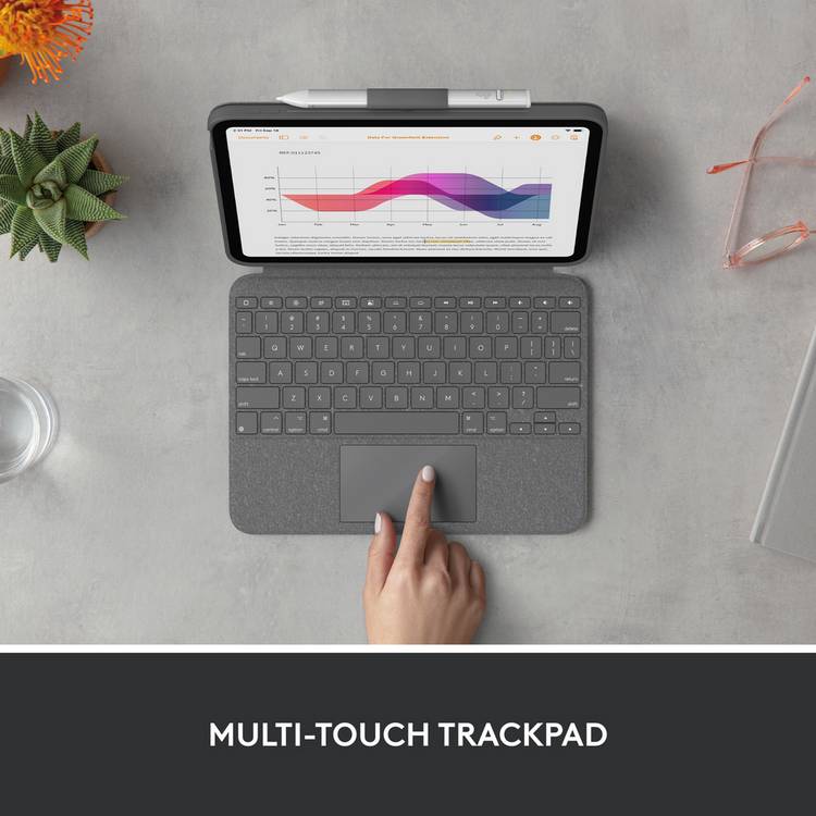 Logitech keyboard case for iPad 10th gen - British product
