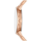 Armani Exchange rose gold-tone watch with stainless steel bracelet 36mm - British product