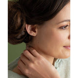 Revere gold plated silver lightning bolt stud earrings (British brand)