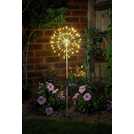 Argos Home warm white solar stake light for garden - British product