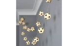 Argos Glow Football LED String Lights - Black & White- Buy online at McGrocer