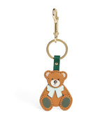 Harrods Harrods Harrods Bear Leather Keyring- Buy online at McGrocer