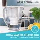 Aqua Optima Oria water filter jug 2.8 litre - British product