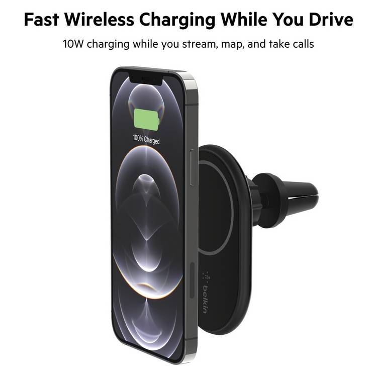 Belkin 10W MagSafe car charger black - British product