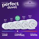 Slumberdown Soft and Huggable 10.5 Tog Duvet King Size (British brand)