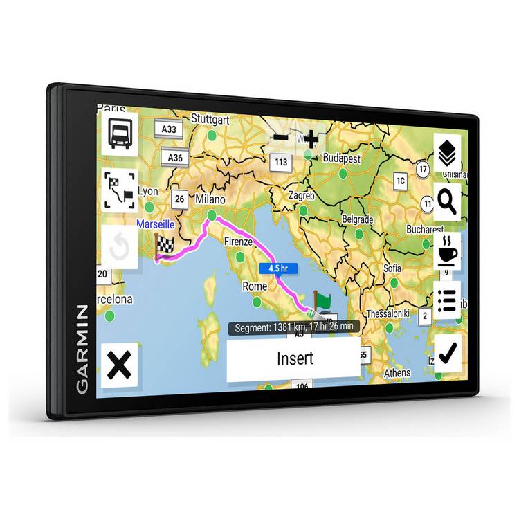 Garmin dezl 610 truck sat nav 6 inch display, imported from the UK