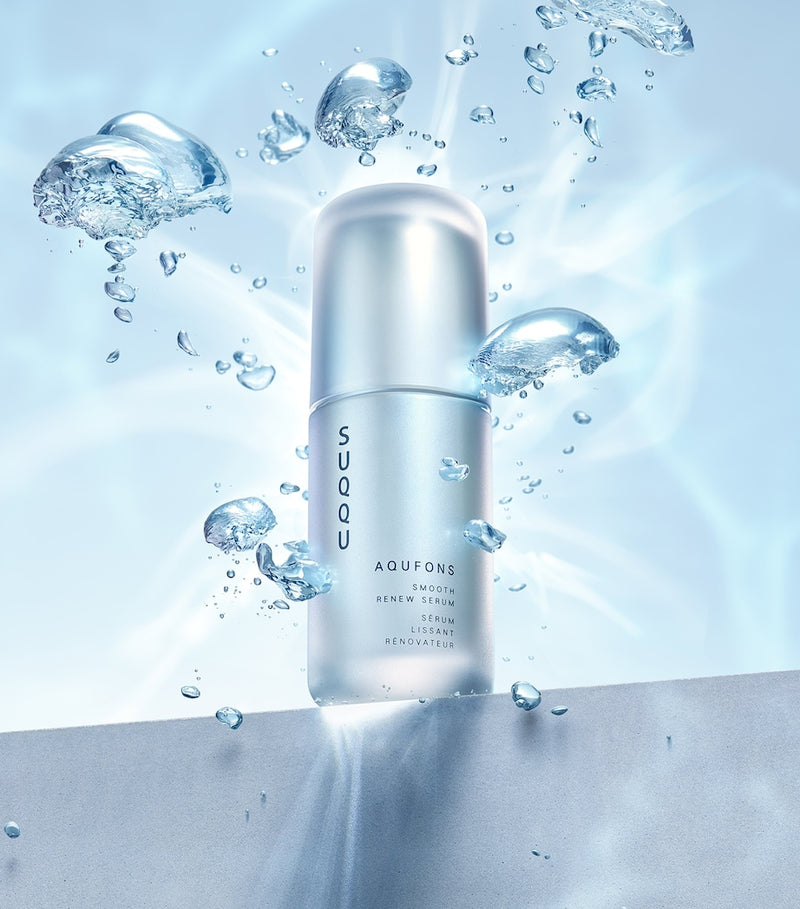 Suqqu Aqufons Smooth Renew face serum 30ml (British brand)