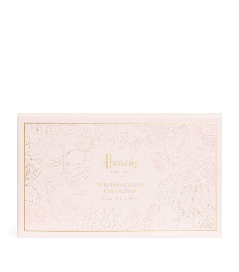 Harrods rose and lemon Turkish Delight 200g, UK version