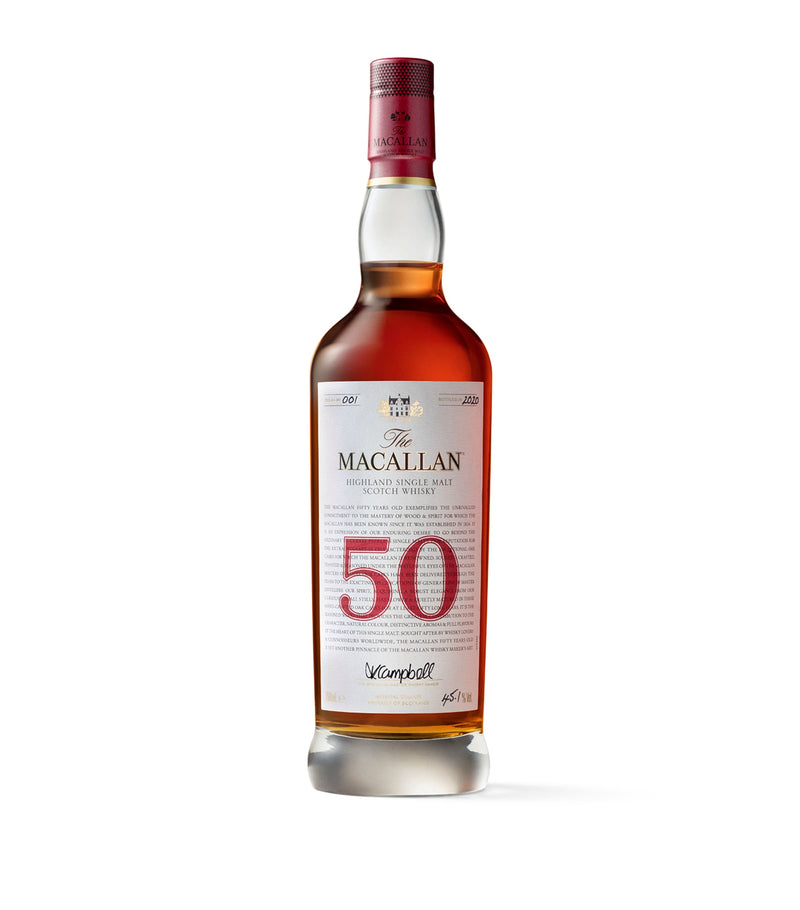 The Macallan The Red Collection 50-Year-Old single malt scotch whisky 70cl (British brand)