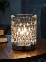 Next Cleo Chrome Touch Table Lamp- Buy online at McGrocer