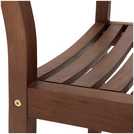 Habitat Amalfi 6 seater wooden patio set brown, UK version