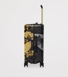 Sprayground printed cabin suitcase floral smile pattern 50cm, imported from the UK