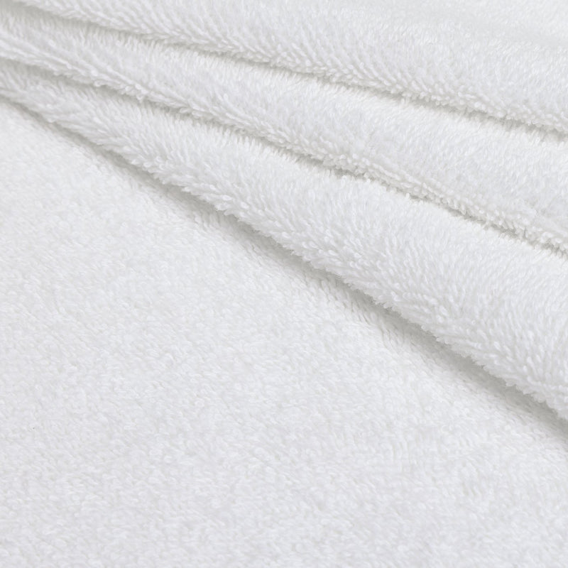 Home Essentials Super White face cloths 2 pack 30cm x 30cm, UK version