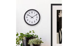 Argos Acctim Elstow Retro Analogue Wall Clock Black 20cm- Buy online at McGrocer