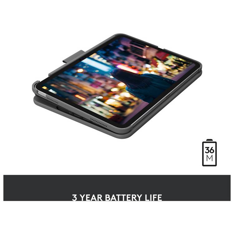 Logitech keyboard case for iPad 10th gen and A16 (British brand)