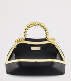 Bvlgari Satin Serpentine Mini Top-Handle Bag, imported from the UK