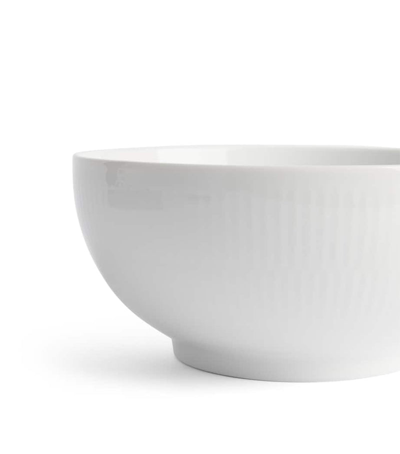 Royal Copenhagen White Fluted bowl 18cm, imported from the UK