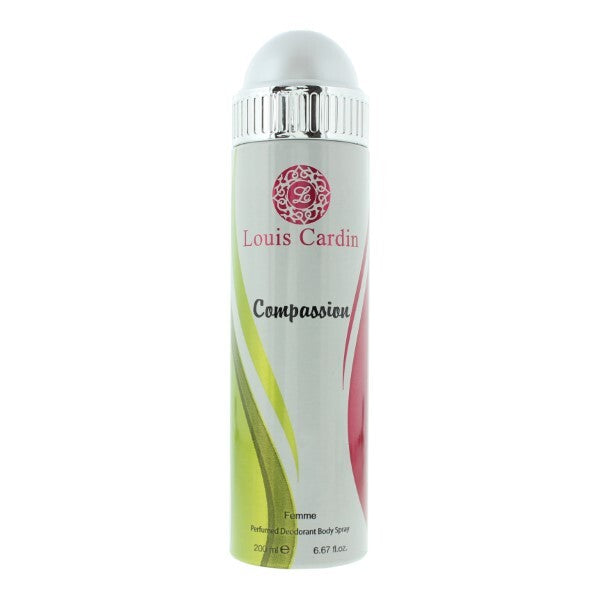 Louis Cardin Compassion Deodorant Spray 200ml, imported from the UK