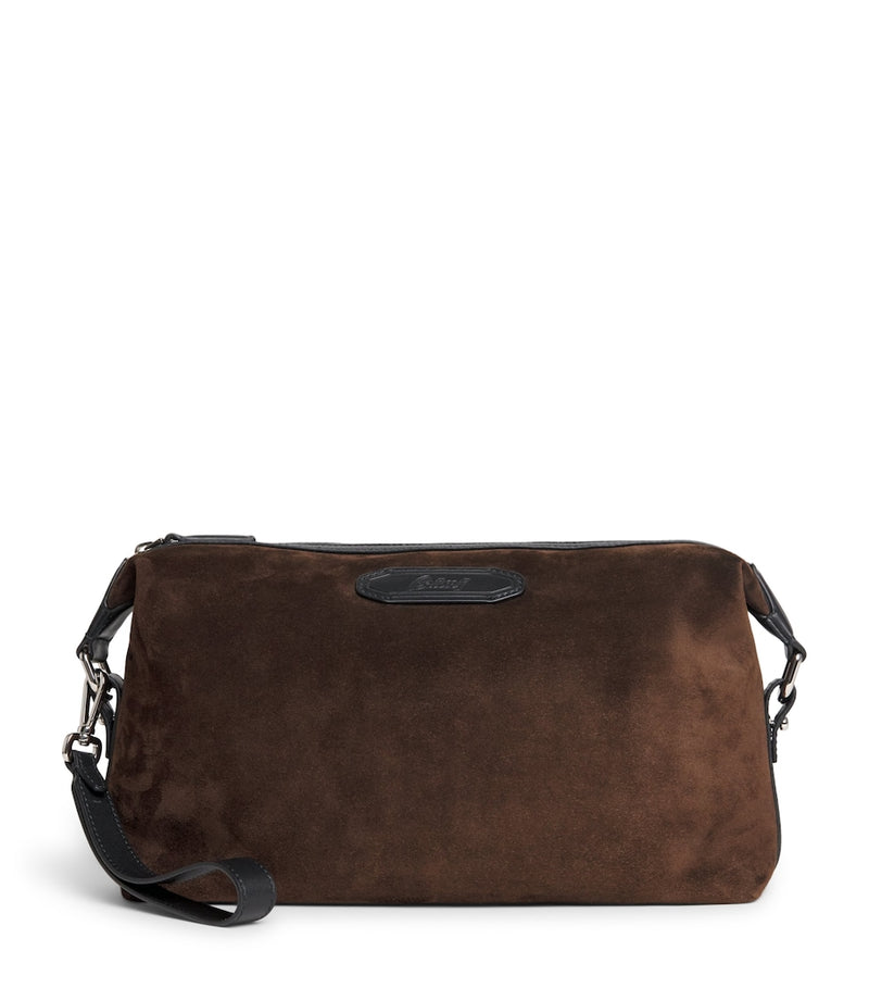 Brioni Via Veneto suede pouch (British brand)