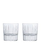 Christofle set of 2 crystal old fashioned glasses 190ml - British product