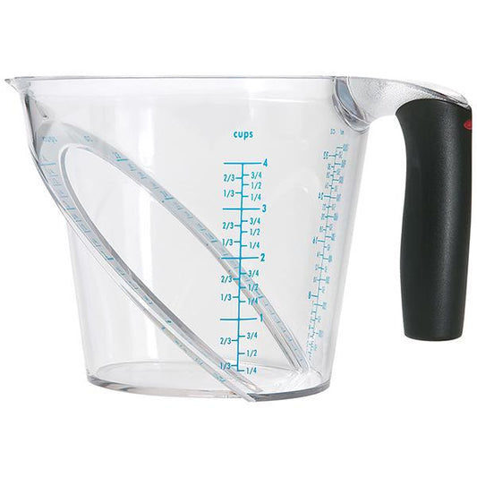 OXO Soft Works Angled Measuring Cup 4 Cup cookware Sainsburys   