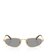 Harrods Miu Miu Metal Oval Sunglasses- Buy online at McGrocer
