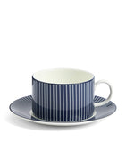 Wedgwood Pinstripe teacup and saucer (British brand)