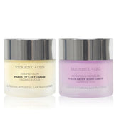 Superdrug London Botanical Laboratories Vitamin C Day Cream and Bakuchiol Night Cream Duo- Buy online at McGrocer